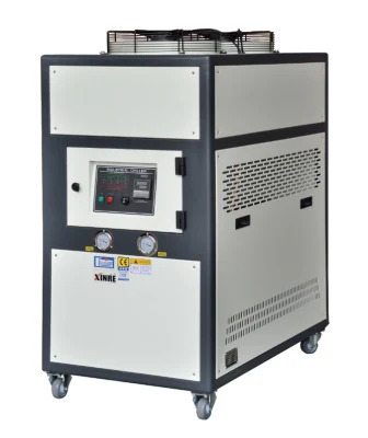 중국 R407c/R410A/R22 코플랜드 압축기/10HP 공냉식 케이스 산업용 냉각기/공장